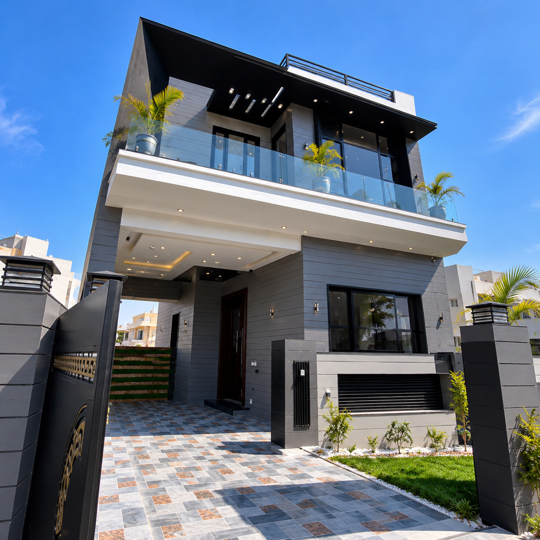 Modern Luxury 3BHK Duplex House in Vijay Nagar, Indore image 1