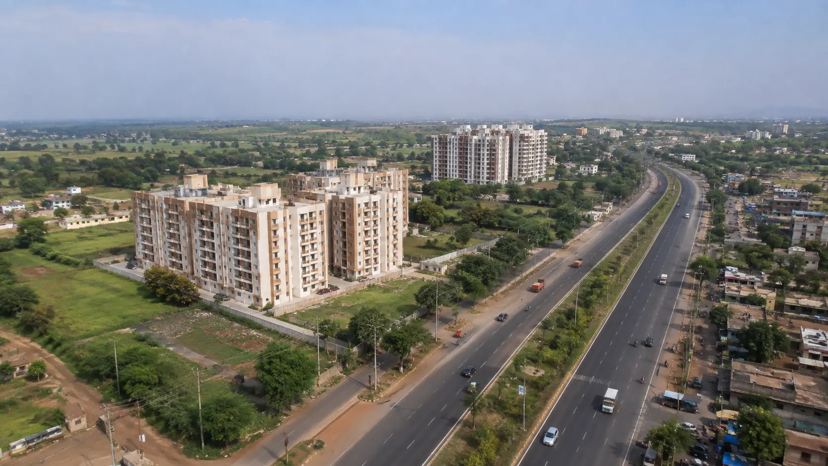 Rau, Indore property location